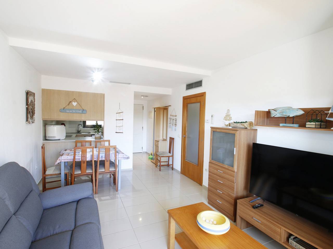 Ganze Wohnung, Modernes Apartment 100m vom Strand - 4 Pers. in Miami Platja, Miami Playa