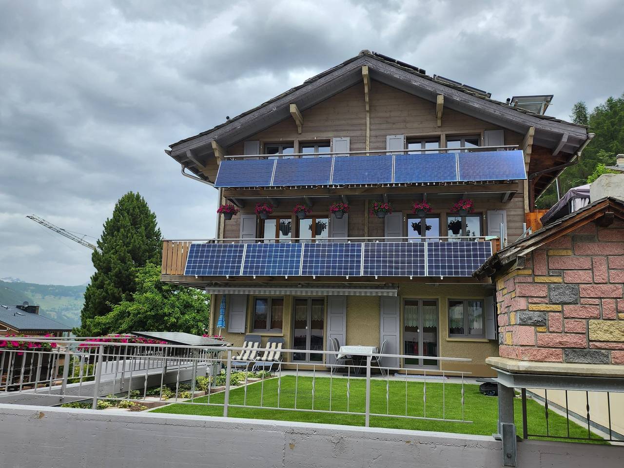 Ganze Ferienwohnung, Ferienwohnung Steinbock - 4-Bettwohnung in Grächen, Walliser Alpen