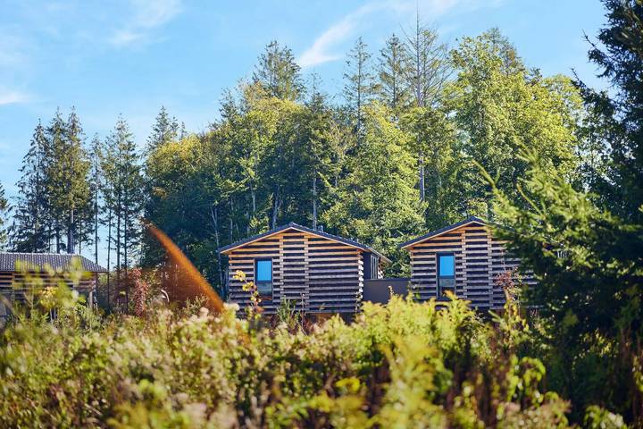 Wohnwagen für 12 Personen, mit Terrasse und Whirlpool sowie Sauna in Leutkirch im Allgäu - 2