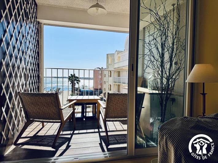 Gîte pour 2 personnes, avec Terrasse à Gruissan