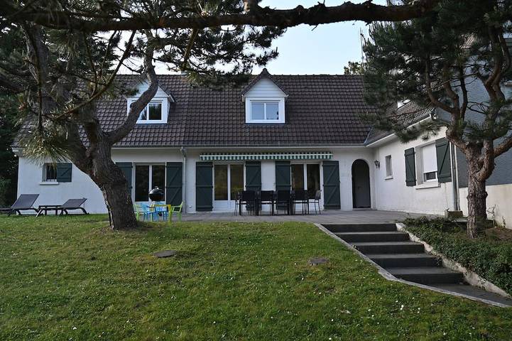 Maison de vacances pour 14 personnes, avec jardin à Neufchâtel-Hardelot