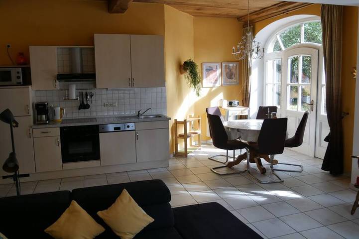 Ferienwohnung für 4 Personen, mit Terrasse und Sauna in Haselünne