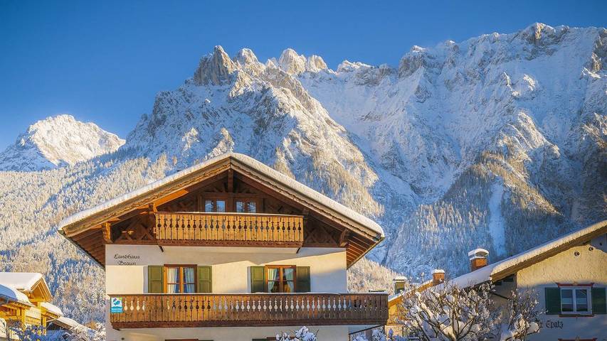 Ferienwohnung für 4 Personen, mit Terrasse in den Bayerische Alpen