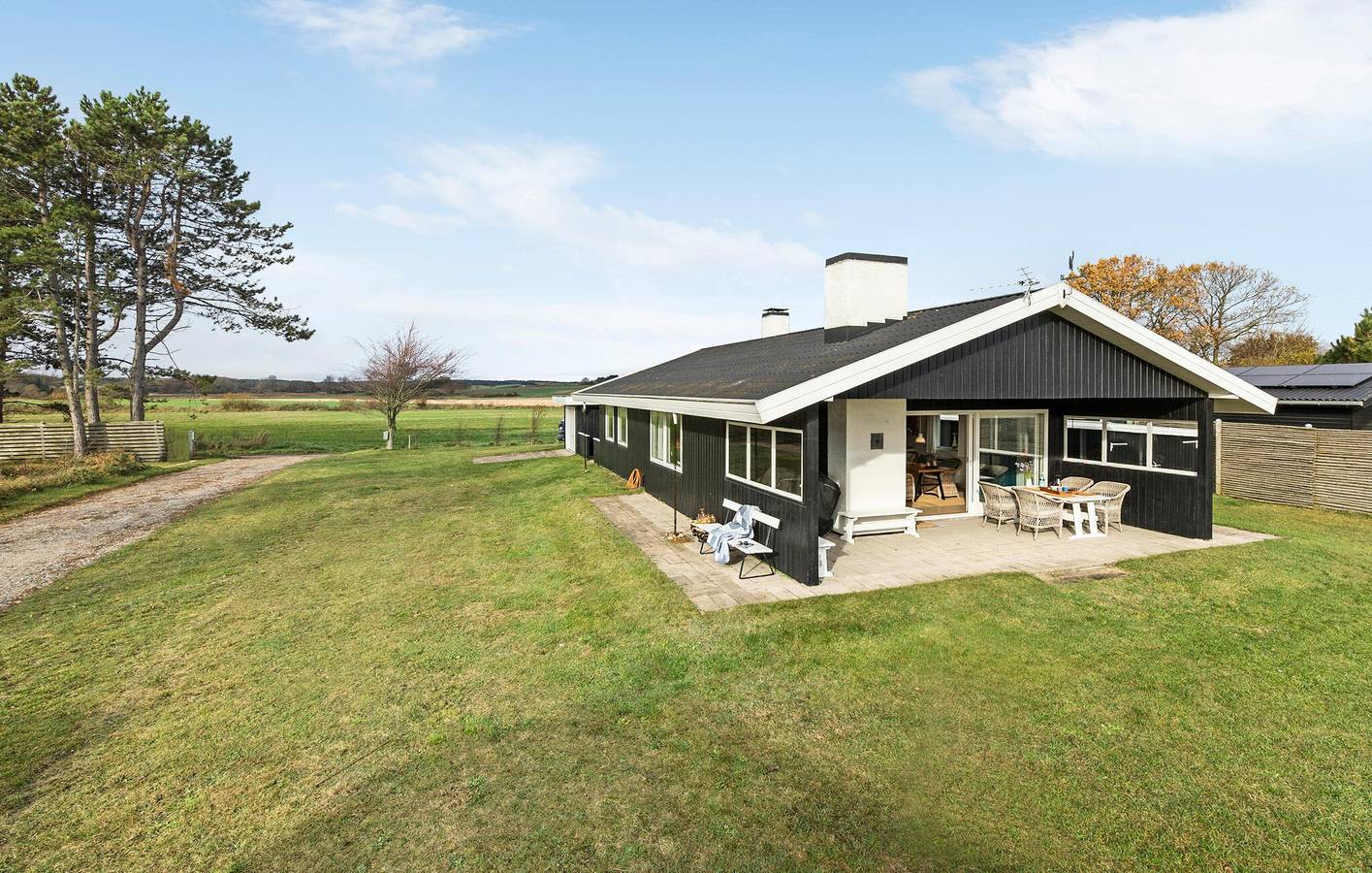 Feriehus for 6 personer med terrasse in Dråby Strand, Ebeltoft