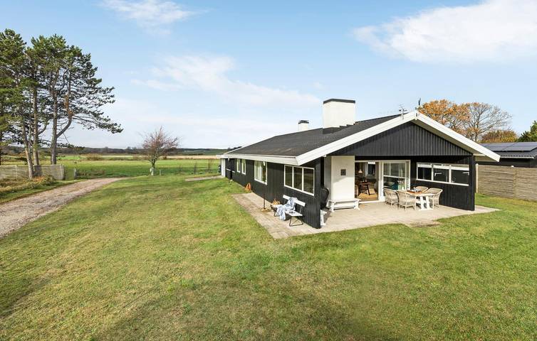 Ferieudlejning for 6 personer, med Terrasse og Sauna i Ebeltoft
