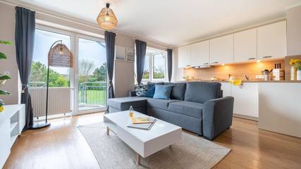 Ferienwohnung für 4 Personen, mit Sauna und Terrasse, mit Haustier in Nordholz