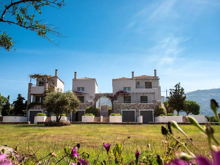 Ferienhaus für 6 Personen, mit Meerblick und Balkon sowie Terrasse und Garten in Monemvasia Gemeinde