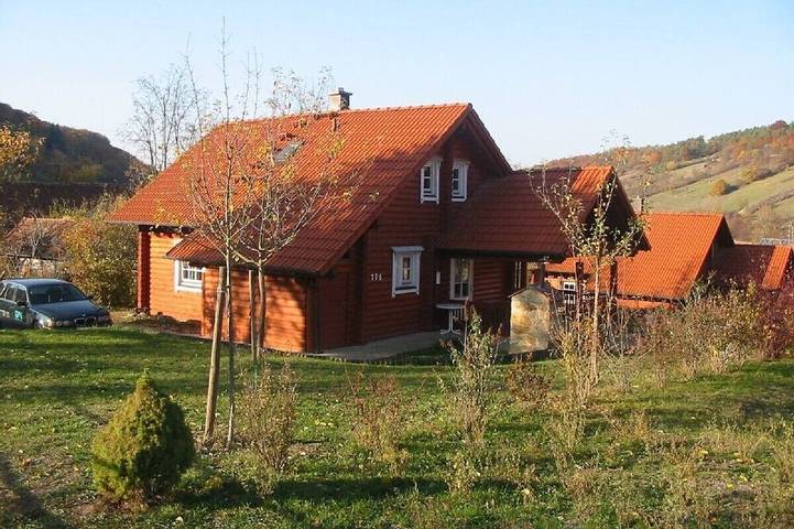 Ferienhaus für 8 Personen, mit Terrasse und Garten sowie Sauna in Creglingen