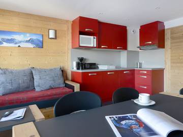 Gîte pour 6 personnes, avec balcon à Bellentre