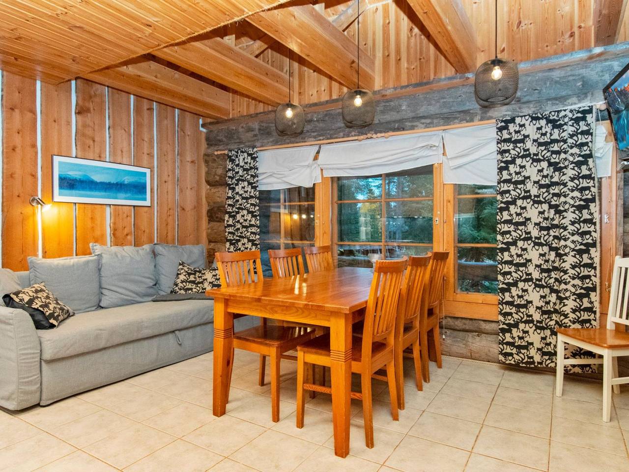 Joikupirtti a in Pyhä, Lappland