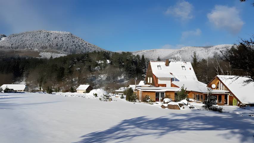 Chalet pour 4 personnes, avec jardin, animaux acceptés en Alsace - 4