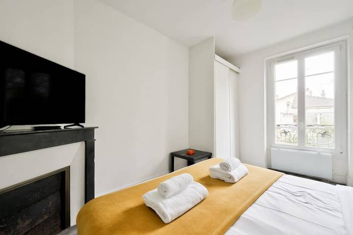 Apartamento entero, Apartamento de vacaciones para 5 personas con jardín in Nanterre, Altos del Sena