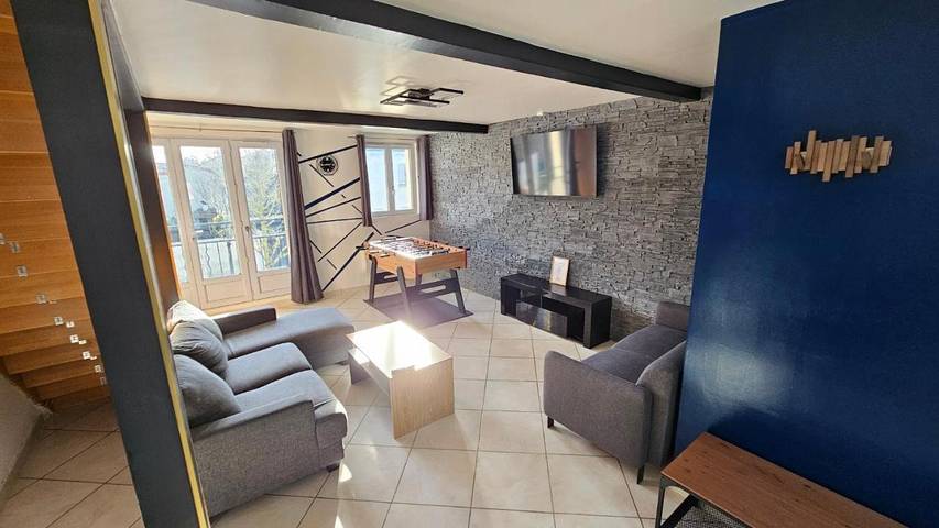 Apartamento de vacaciones para 4 personas, con vistas y jardín - 1