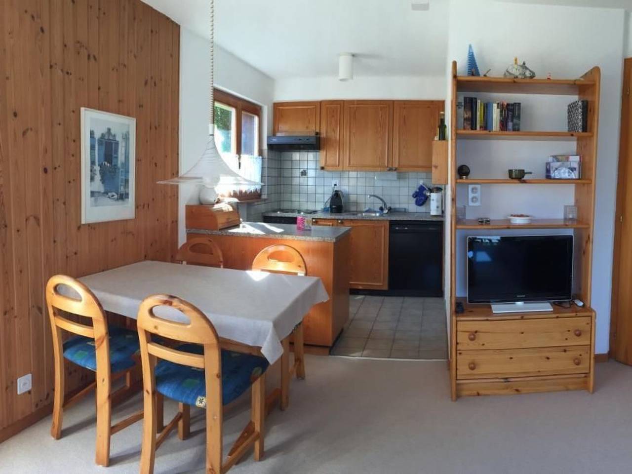 Geheel appartement, Fewo mit Blick auf die Berge in Veysonnaz, Walliser Alpen