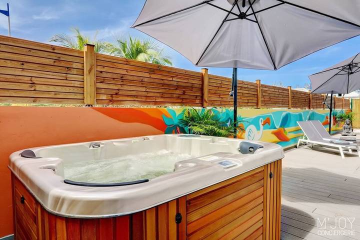 Appartement entier, Handiloft Dodo - Appart accessible Pmr avec Jacuzzi in Saint-Leu, Île de la Réunion