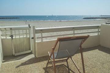 Gîte pour 5 personnes, avec terrasse, animaux acceptés dans Carnon-Plage