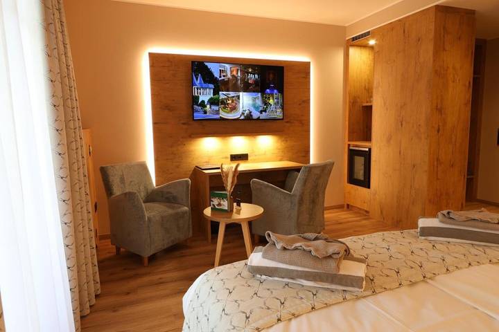 Hôtel pour 3 personnes, avec piscine et jacuzzi ainsi que sauna et jardin à Remich - 4