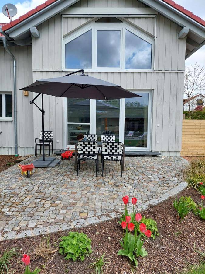 Ferienwohnung für 8 Personen, mit Terrasse und Garten sowie Ausblick in Landsberg am Lech - 3