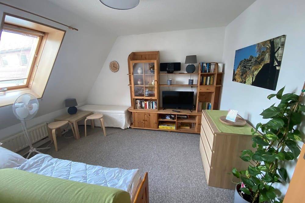 Ganze Wohnung, \"Fewo Gohrischblick\" in Gohrisch, Elbsandsteingebirge