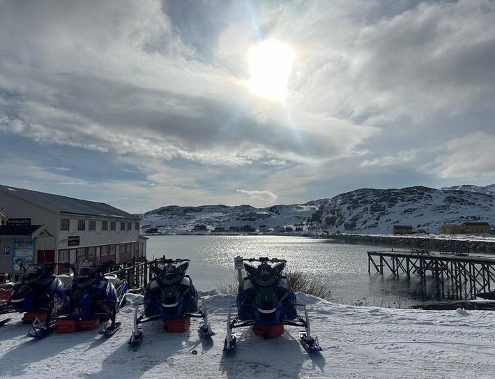 Landhaus für 2 Personen, mit Terrasse und Ausblick sowie Garten in Finnmark - 3