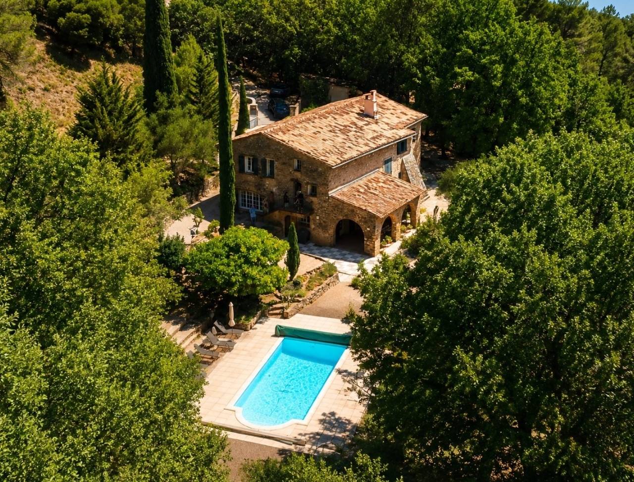 Le Mas de Villecroze - Belle piscine extérieure in Villecroze, Region de Draguignan