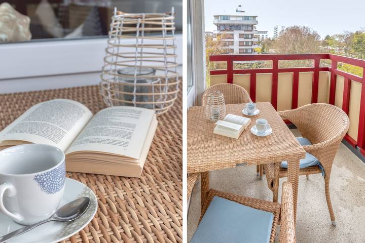 Ferienwohnung für 4 Personen, mit Balkon in Unterelbe - 4