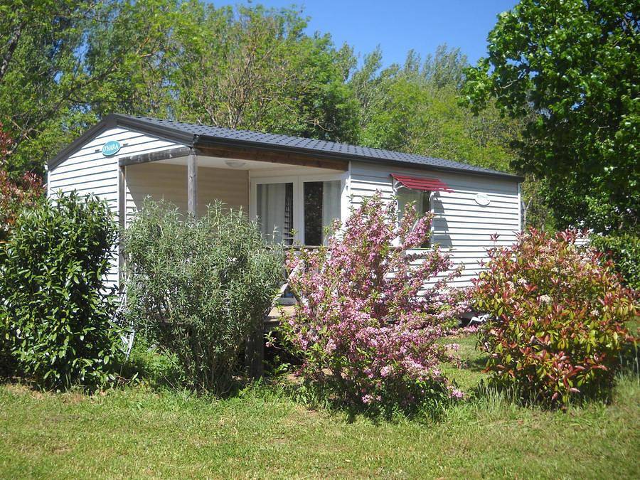 Camping La Dourbie - Mobilhome 4 personnes - Mh2 Les Causses Standard in Saint-Jean-du-Bruel, Parc naturel régional des Grands Causses