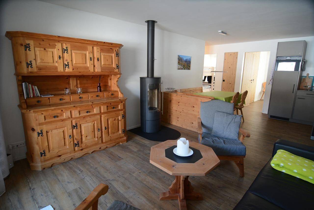 Ganze Ferienwohnung, Chesa Brünella, Wohnung Belvair in Zuoz, Oberengadin