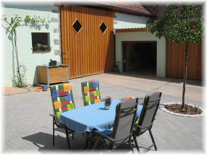 Ferienwohnung für 2 Personen, mit Terrasse und Garten in Gerolzhofen - 3