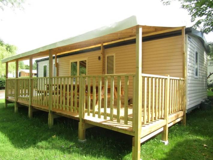 Mobil home pour 10 personnes, avec bassin pour enfant à Saint-Christophe-du-Ligneron - 3