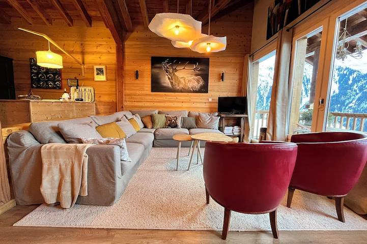 Chalet pour 10 personnes, avec balcon à Sainte-Foy-Tarentaise