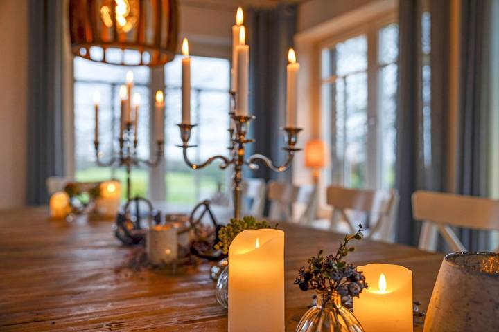 Ferienhaus für 13 Personen, mit Terrasse und Garten sowie Sauna und Ausblick in Warwerort - 2