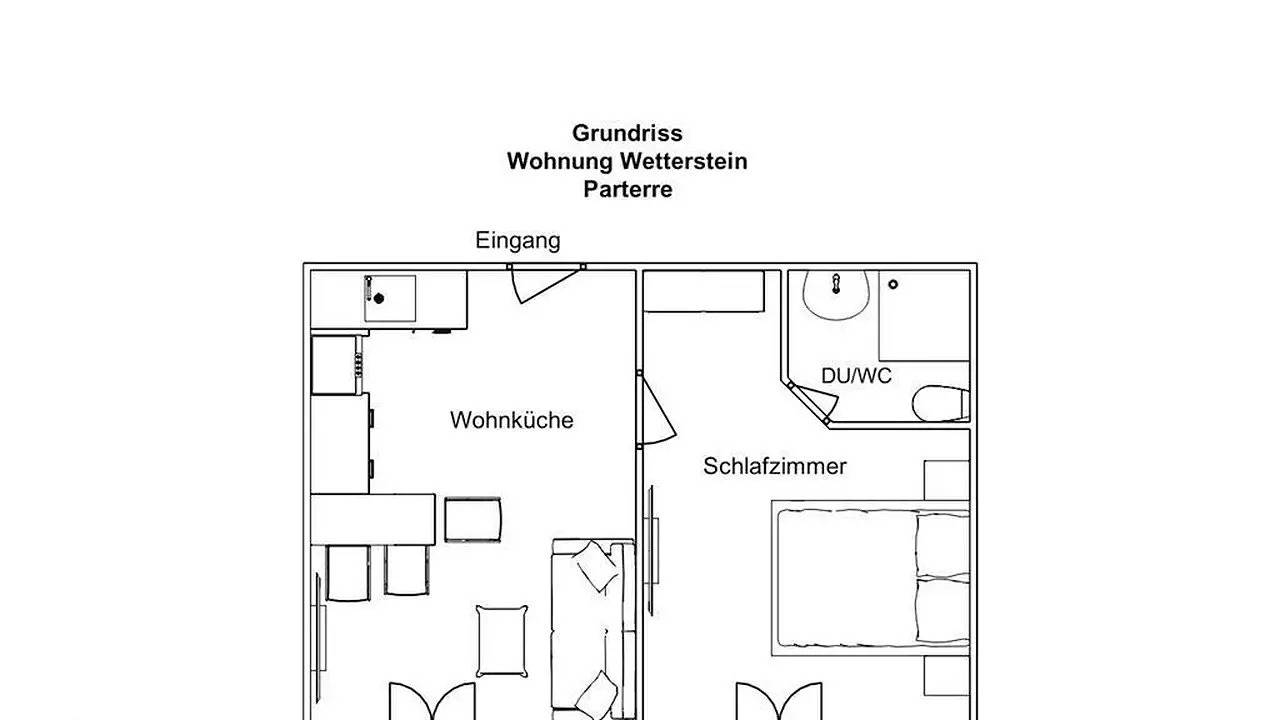 Geheel vakantieappartement, Vakantieappartement voor 2 personen met tuin in Ehrwald, Ammergauer Alpen (Oostenrijk)