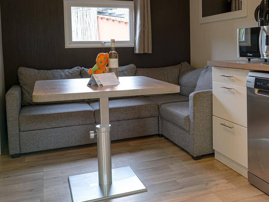 Camping Sunelia Les Sablons - Mobilheim 2 personen - 08 - Taos Luxe 1 Ch 1 Sdb - Bosquet in Portiragnes Plage, Portiragnes