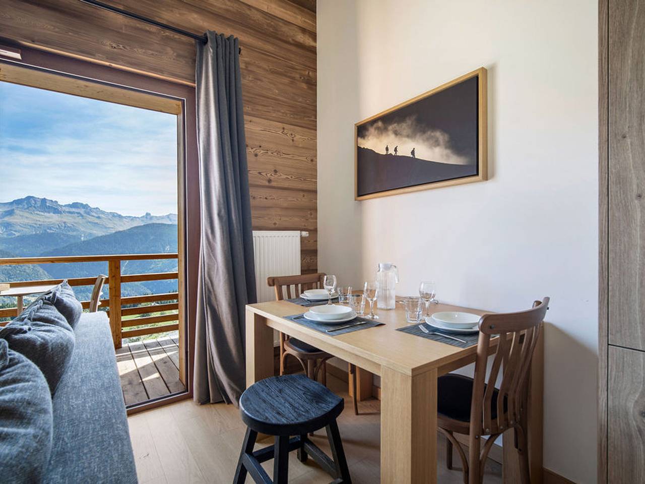 Apartamento entero, Encantador T2 en Les Saisies con aparcamiento in Hauteluce, Albertville region