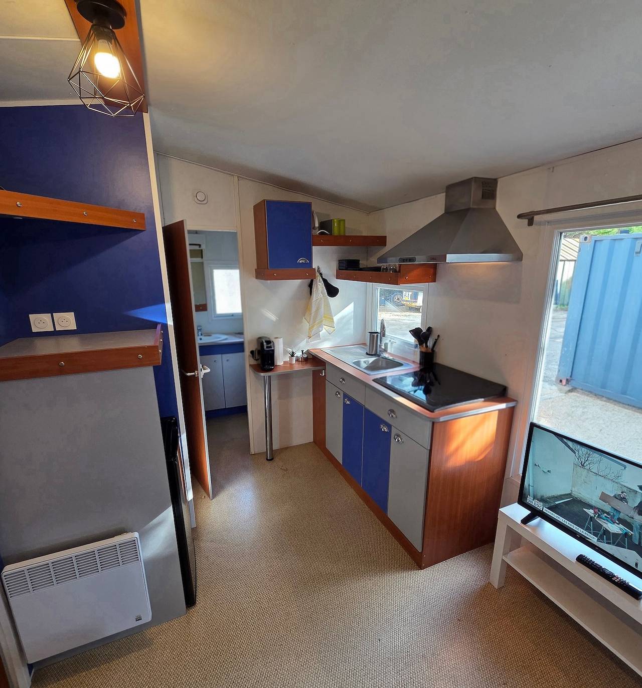 Mobil-home “Pro” con terraza privada y Wi-Fi in Pélissanne, Region de Aix-en-Provence