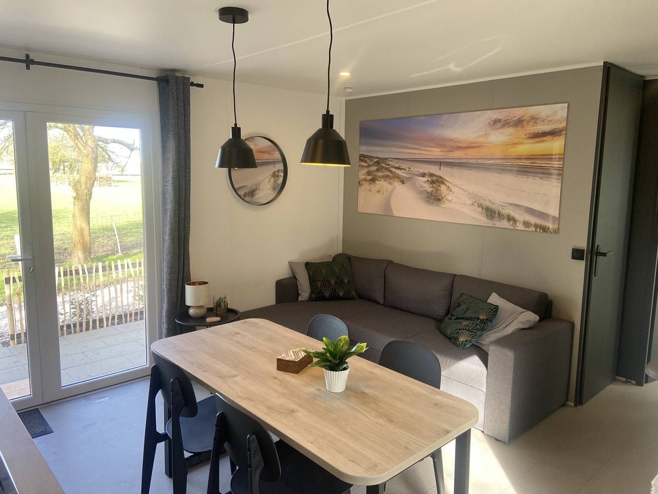 Komfortables chalet für 4 Personen mit freiem Blick in Waarland, Nordholland in Niederländische Nordsee