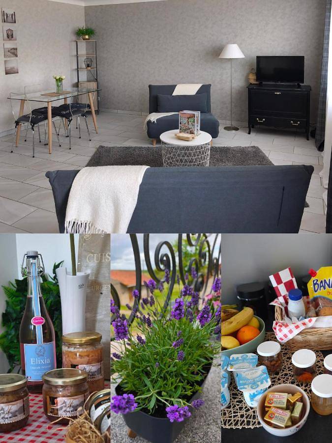 Appartement de vacances pour 7 personnes, avec Balcon ainsi que Jardin et Vue