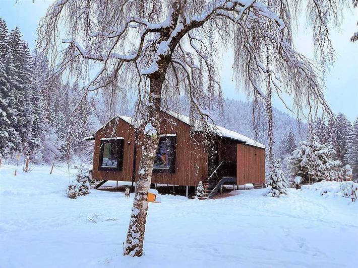 Ferienhaus für 4 Personen, mit Terrasse und Garten sowie Sauna in Unken