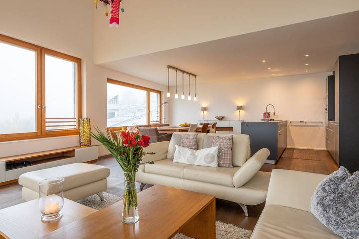 Ferienwohnung für 4 Personen, mit Balkon und Balkon/Terrasse