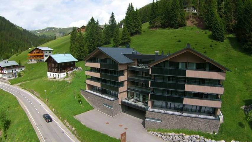 Appartement de vacances pour 4 personnes, avec sauna ainsi que jardin et terrasse, animaux acceptés