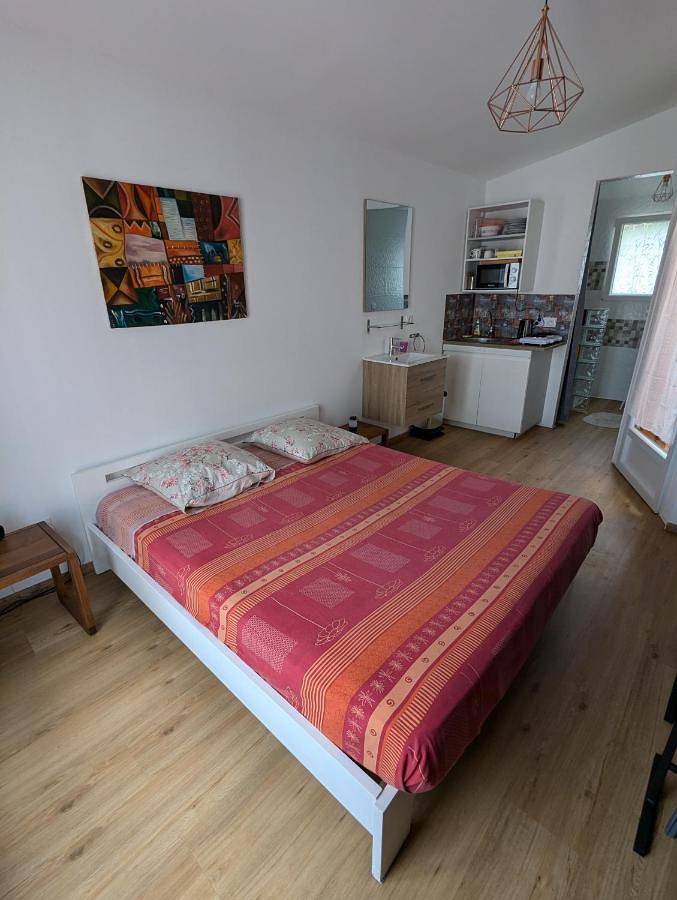 Appartement de vacances pour 3 personnes, avec terrasse, animaux acceptés