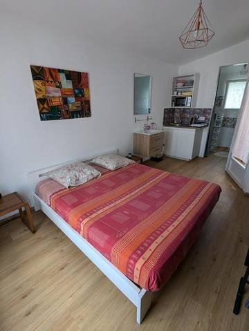 Cottage pour 3 personnes, avec terrasse, animaux acceptés à Entre-Deux