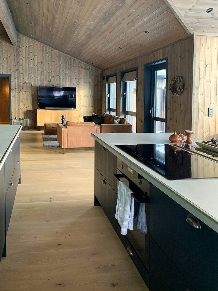 Moderne Hütte mit Panoramablick bei Nissedal in Nissedal