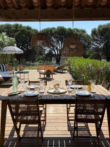 Gîte pour 4 personnes, avec jardin et vue dans Pampelonne