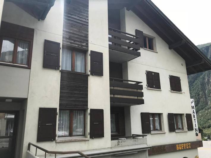 Ferienwohnung für 4 Personen, mit Balkon und Terrasse sowie Ausblick in Blatten Bei Naters
