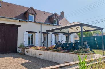 Location de vacances pour 12 personnes, avec terrasse et jardin dans le Loir-et-Cher