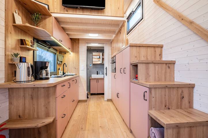 Ganze Ferienwohnung, Tiny House 'Ingo John Vanessa' mit Meerblick, Wlan und Klimaanlage in Hagen im Bremischen, Südliches Cuxland