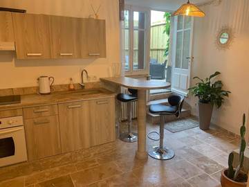 Gîte pour 2 personnes, avec terrasse à Mer