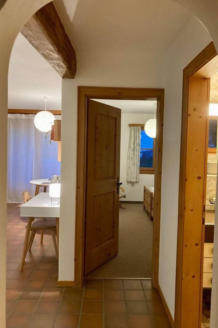 Ferienwohnung für 4 Personen, mit Garten und Terrasse sowie Sauna, mit Haustier in Pontresina - 3